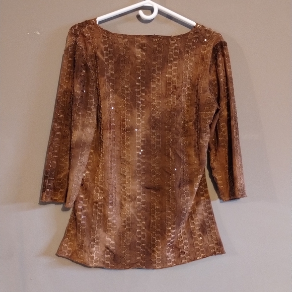 FMX Y2K Wrap Top with Sequin Details - Picture 3 of 3
